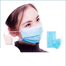चीन एंटी वायरस सुरक्षा श्वास मास्क / डिस्पोजेबल फेस मास्क लोचदार कान लूप के साथ फैक्टरी